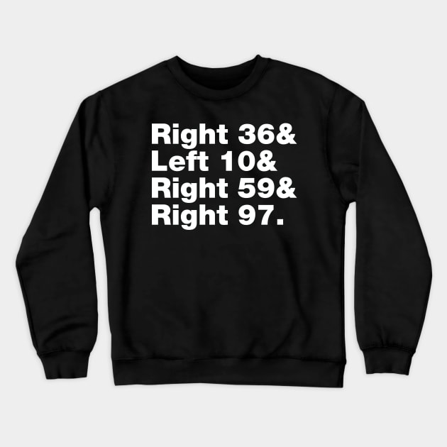 Final Fantasy VII Safe Code (White Text) Crewneck Sweatshirt by inotyler